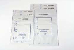 Blickdichte Sicherheitsbeutel mit schwarz weiss Folie